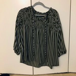 Long sleeve blouse